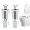 Toilet Seat Bolts | Downlock Nuts Bolts Set - Toilet