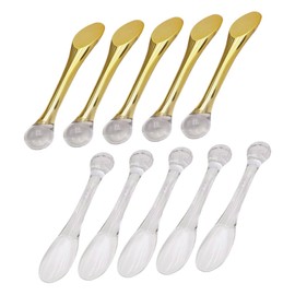 Healeved 10pcs Eye Cream Applicator Spoons Reusable Face Spatulas for Skincare Dual-function Beauty Tools for Precise Application of Moisturizers and Creams