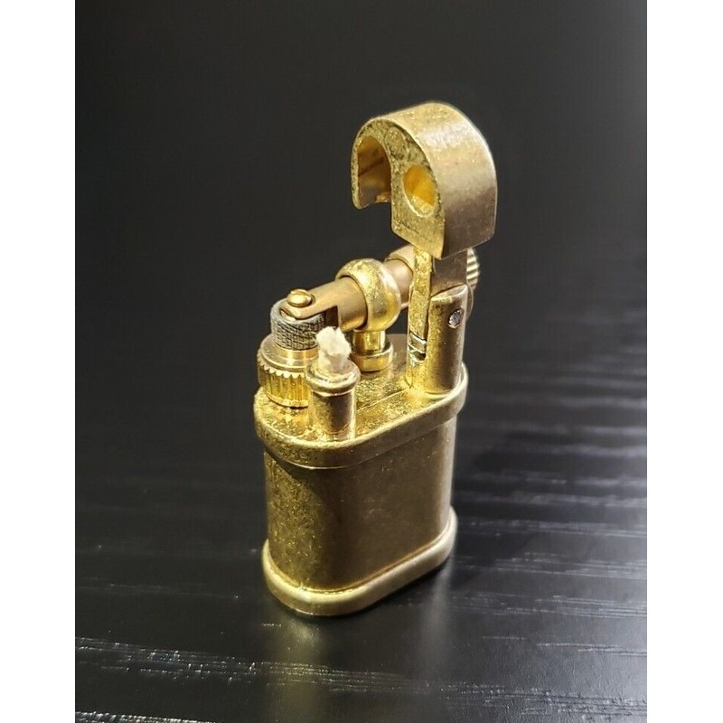 MINI RETRO VINTAGE STYLE ROLLER LIGHTER Fuel Saving Trench Lighter