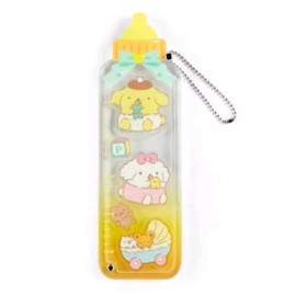 Sanrio Pompompurin Long Custom Acrylic Charm Baby Bottle Keychain NWT Collectors