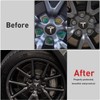 Kiligen 20pcs 21mm Wheel Nut Caps Wheel Bolt Nut Cap