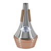 FAXX 102 Mute Trumpet Straight Aluminum & Bottom Copper Fax