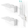 OAPRIRE Electric Toothbrush Holder Wall Mounted, 2 Pack Acrylic Electric