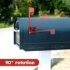 Mailbox Flag Replacement Kit, Galvanized Steel Mailbox Flag Hardware Kit