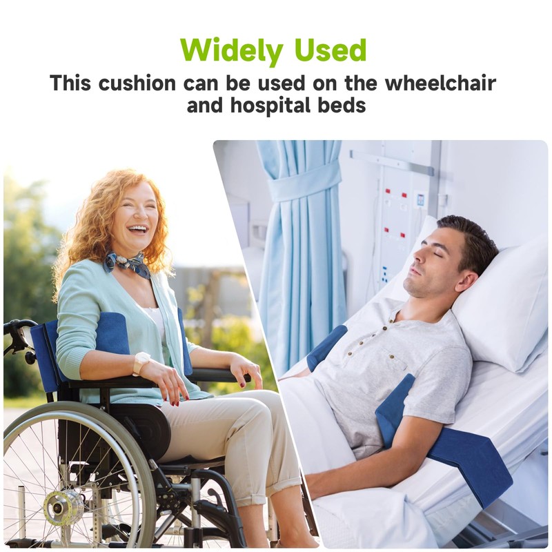 Beuuatm Wheelchair Lateral Support - Body Pad and Cushion for