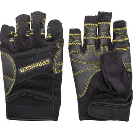 Sprenger Sailing Gloves Regatta Sports Gloves without Fingertips, Size: XS