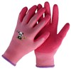 KALEAS Children's Garden Gloves, Work Gloves, Knitted Gloves with Latex
