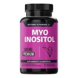 Myo Inositol 500 Mg Por Cápsula Con Colágeno Hidrolizado Polvo | Inositol Polvo - Mayo Inositol - Woman Suplemento Alimenticio Vegano Beyond Vitamins 