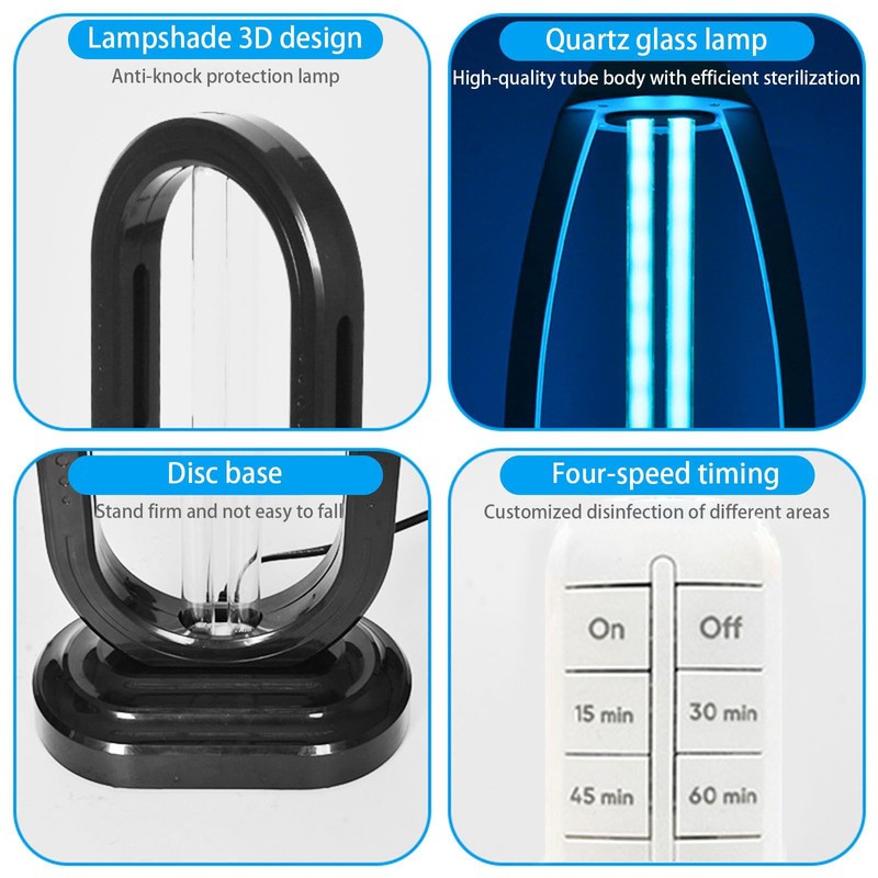 Uv Bed Bugs, Uv Lamp for Bedbugs, with 3- Speed