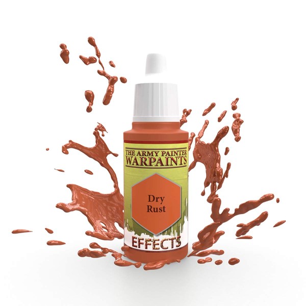 The Army Painter Effect Warpaint, Dry Rust - Acrylic Paint for Miniatures, 18ml Dropper Bottle