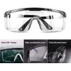 Anleikf Goggles, Protective Glasses, Safety, Dustproof, Splash Prevention Glasses, Overglasses,