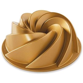 Nordic Ware Heritage Bundt 6 Cup, Gold