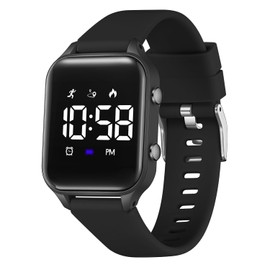 Waterproof Fitness Tracker Watch for Kids Teens No App Birthday Christmas Gifts for Ages 5-13 Kids Digital Watches for Boys Girls Sport Watch with Pedometer Stopwatch Vibration Alarm