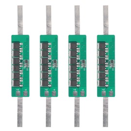 4PCS 3.7V 15A Lithium Battery Protection Board Overcharge Discharge Protection Board for Solar Lamp