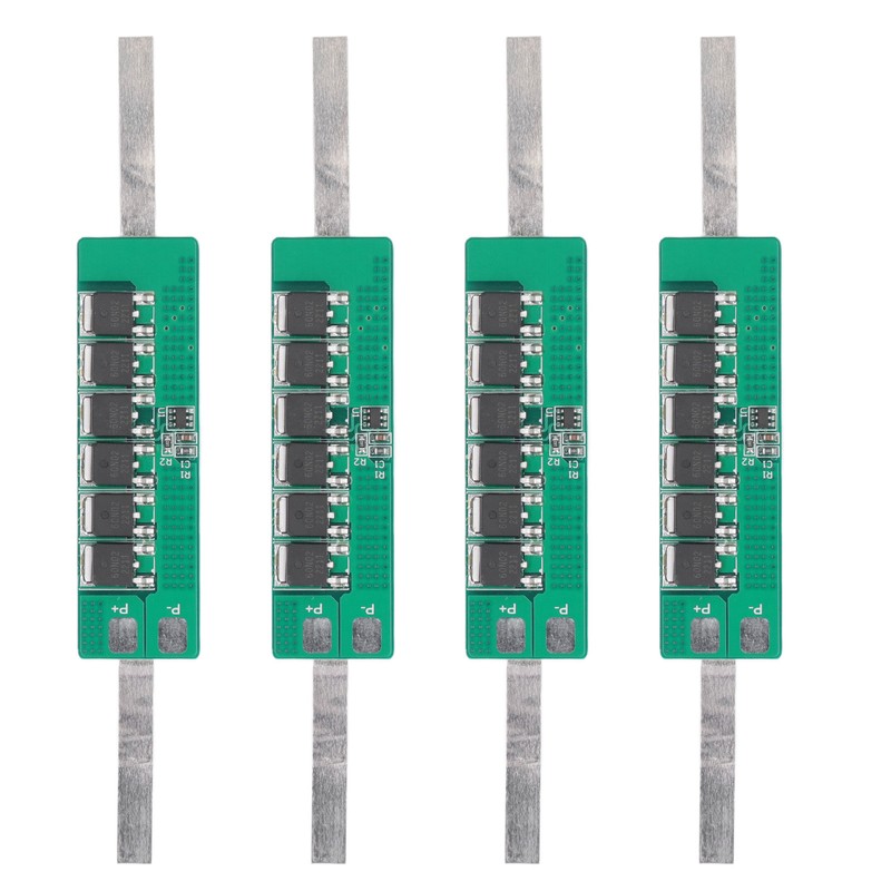 4PCS 3.7V 15A Lithium Battery Protection Board Overcharge Discharge Protection