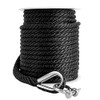 YOUNG MARINE Made 3/8 Inch 100FT 150FT Premium Solid Braid