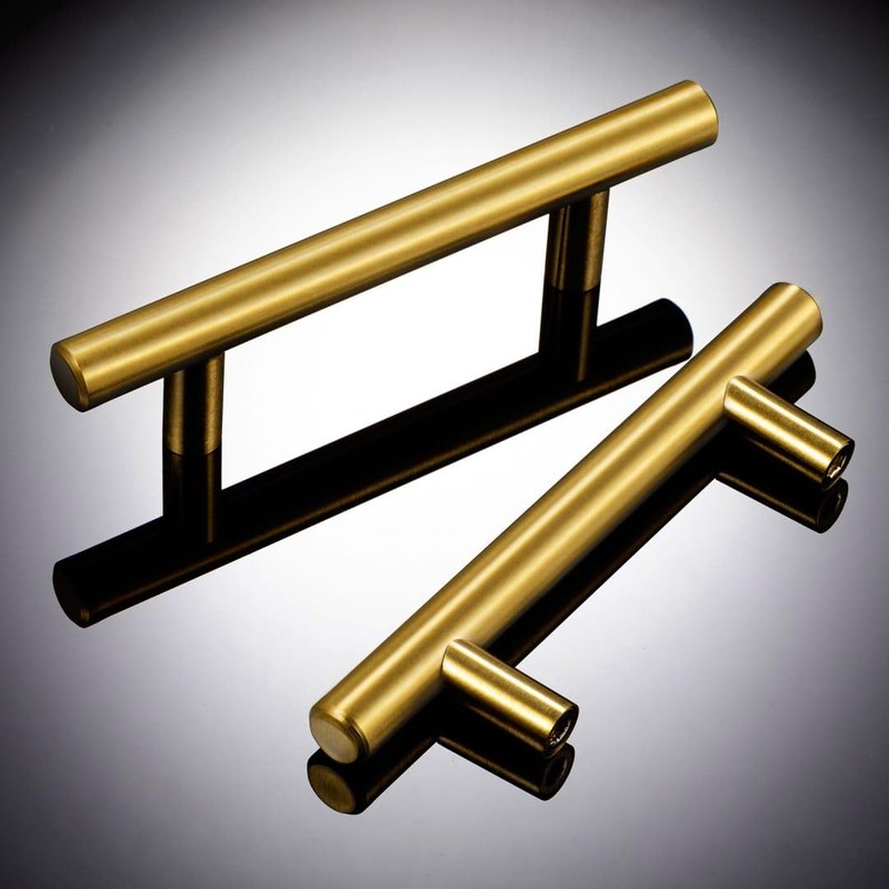 CZC HOME 6 Pack 5 Inch Cabinet Pulls, Stainless Steel