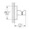 Grohe 40364001 Essentials Wall Hook Silver