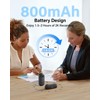 BOBLOV W4 2K Mini Body Camera, Wearable Camera with 360°Rotatable