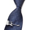 Yoursfs Guitar Tie Clip Music Silver Funny Tie Pin Funny