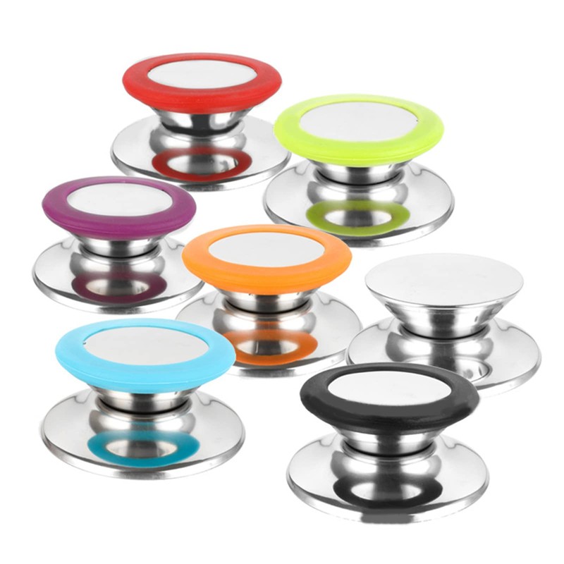 kobeIeen Lid Top Replacement Knob Silicone Handle Lid Holding Handles