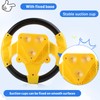 DBREAKS Steering Wheel Children's Toy, Copilot Steering Wheel with 360°