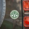 Hunting Sticker Premium Film "Hunting and Nature Protection" Roebuck with