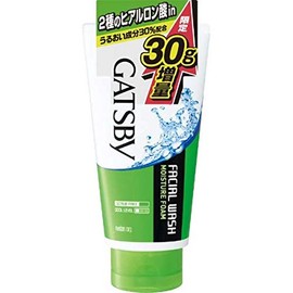 Gatsby Facial Wash Moisture Foam Extra Volume, 5.6 oz (160 g)