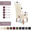 Scheffler Home Chair Cover Stretch Chair Cover Sofia White Ecru
