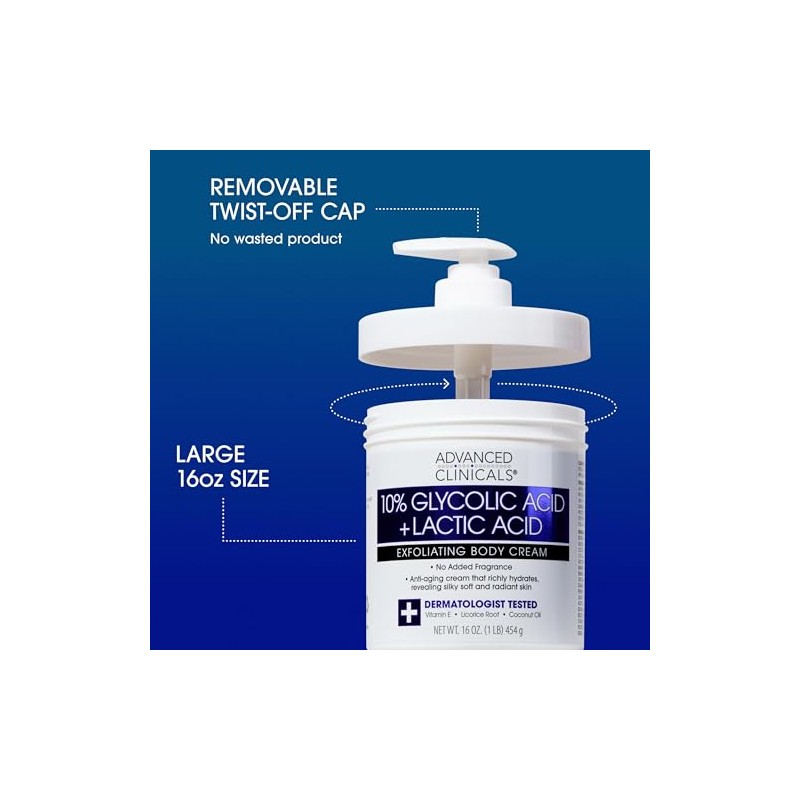 Advanced Clinicals- Crema para el cuidado de la piel con