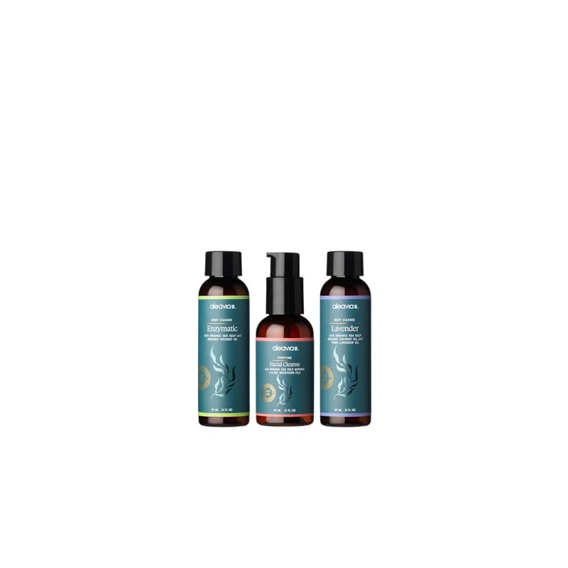 Aleavia Travel Size Trio – Set of Two Organic &