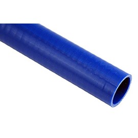 Pegasus SHS41-BLUE, Blue Silicone Hose, Straight, 1 5/8 inch ID, 1 Foot Length (no logo)