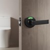 Malimali Commercial Door Handle with Occupied Sign, Bathroom Door Handle