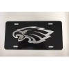 BLVD Philadelphia Eagles LOGO Car Tag Diamond Etched on Aluminum