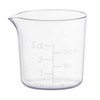 Gastromax 6405-90 Measuring Cup 0.3 Litre Transparent Colour, Stainless Steel