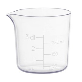 Gastromax 6405-90 Measuring Cup 0.3 Litre Transparent Colour, Stainless Steel