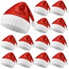 Ramede 12 Christmas Knitted Elf Hats Santa Hat for Adults