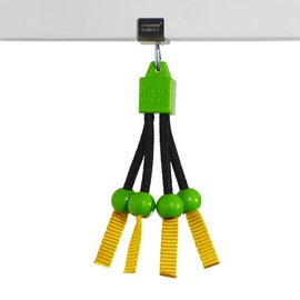 Banana Bungee The Original Banana Hanger Under Cabinet Banana Hook Under Cabinet & Banana Holder Stand Alternative - Made in The USA - Banana Storage for Multiple or Single Banana Holder Hook