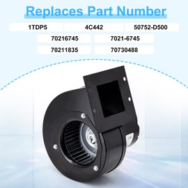 Adviace Blower Fan Motor for Dayton 1TDP5 4C442 2C610 1TDP5A 7021-2001, Blower Motor for Fasco 70216745 50752-D500 7021-6745 70211835 70730488 7021-1835 70580383 Centrifugal Blower