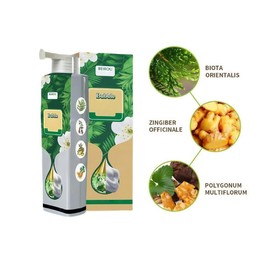 Beirou 200 ML Bubble Hair Dye, Natural New Botanical Bubble Hair Dye Hair Dye Shampoo for Women Men. (Chestnut Brown)