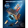 D5S Bulbs, Upgraded 800% Super Bright 30000LM 6000K Cool White,