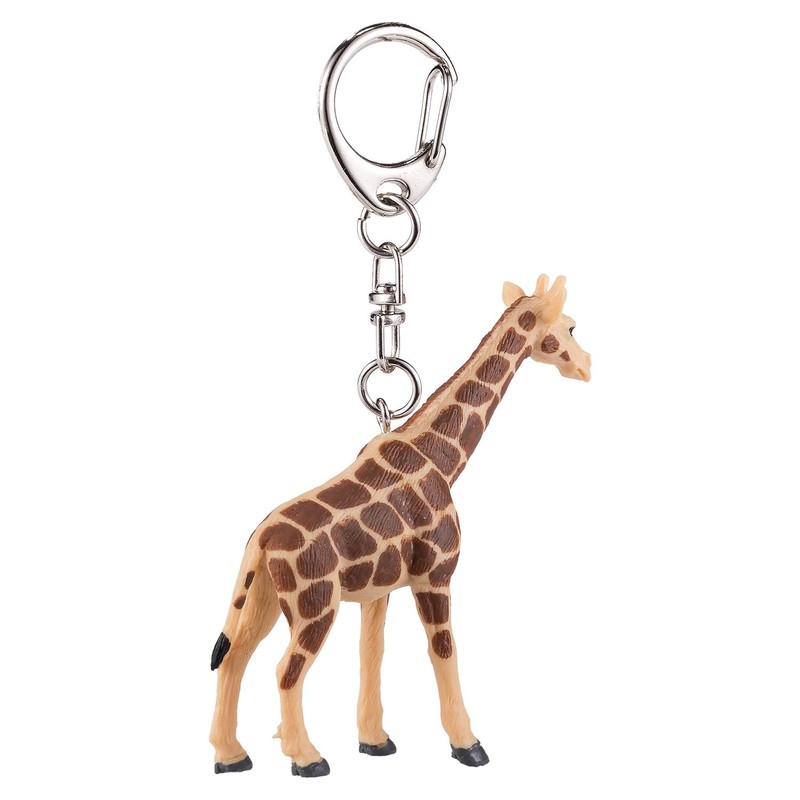 Mojo 387493 Giraffe Animal Figure Keychain