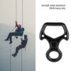25KN Figure 8 Word Rope Descender Rappel Ring Rock Climbing