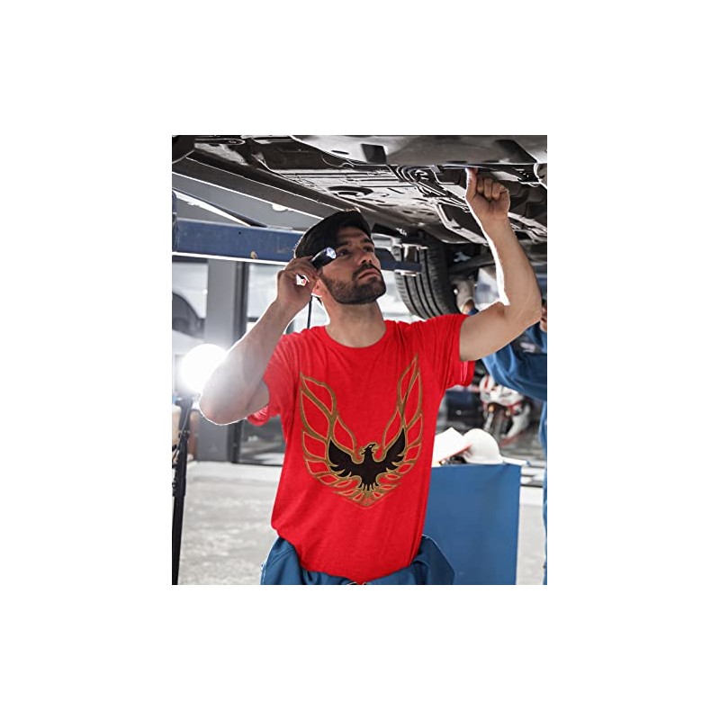 Wicked Metal Shirt - Trans Am Firebird Logo - Red