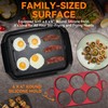 Baker’s Friend Indoor Griddle & Grill, Electric Griddle with 2