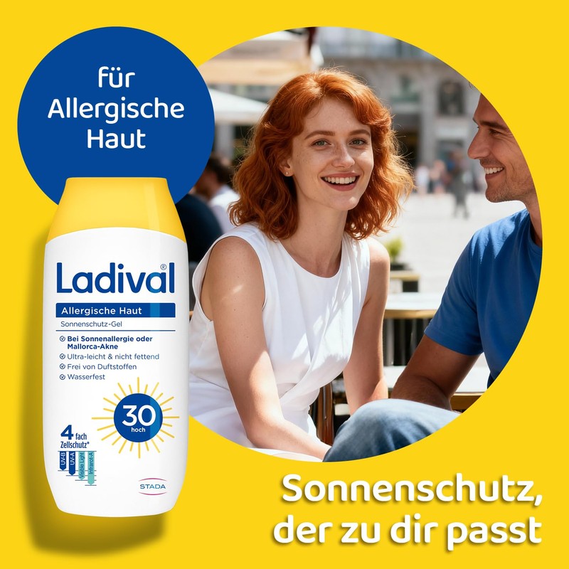 Ladival Allergic Skin Sun Cream SPF 30 Body Sun Protection