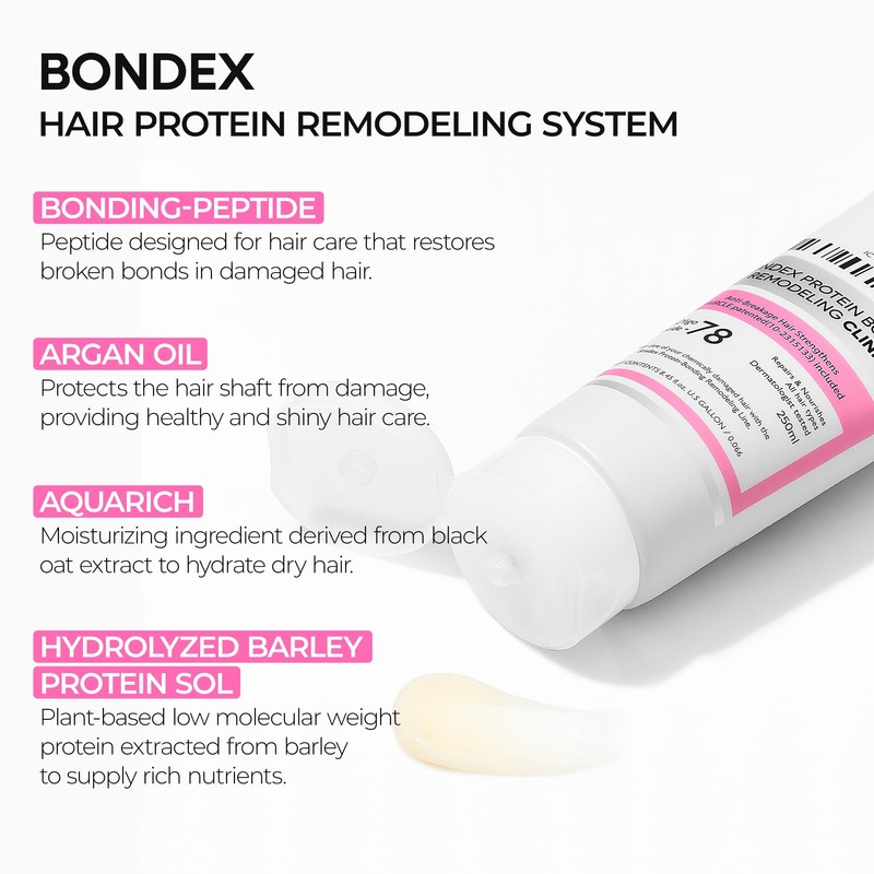 Dr.Melaxin Bondex Protein Bonding Remodeling Shampoo with Argan Oil |