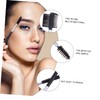 FRCOLOR 3sets Eyebrow Brush Shaper Eyelash Comb Curler Double Head