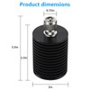 Sousery 50W PL259 UHF Male Dummy Load,DC-520MHz,50 Ohm