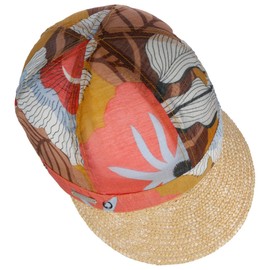 Seeberger Saleva Flower Women's Sun Cap Summer Cap Visor Sun Visor with Visor, natural, Unit size